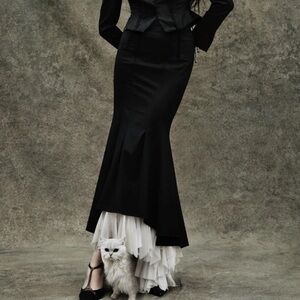 Zara Black Maxi Skirt Limited Edition SOLD everywhere